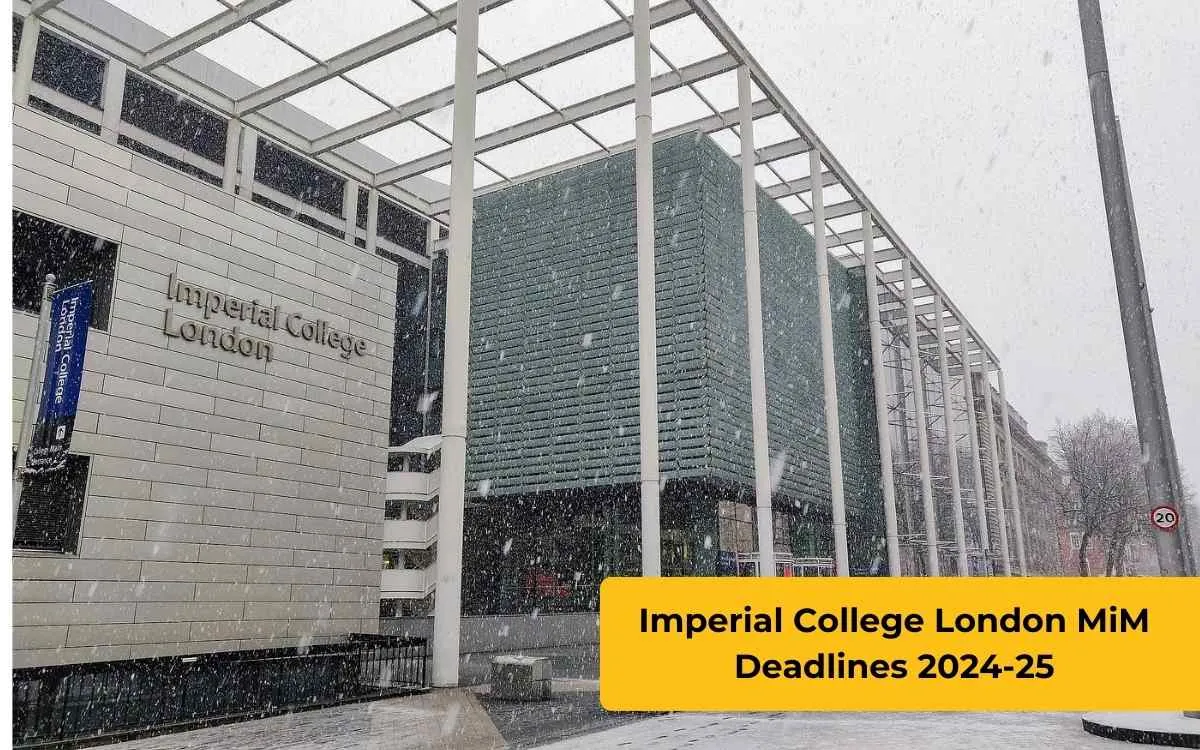 Imperial College London MiM Deadlines