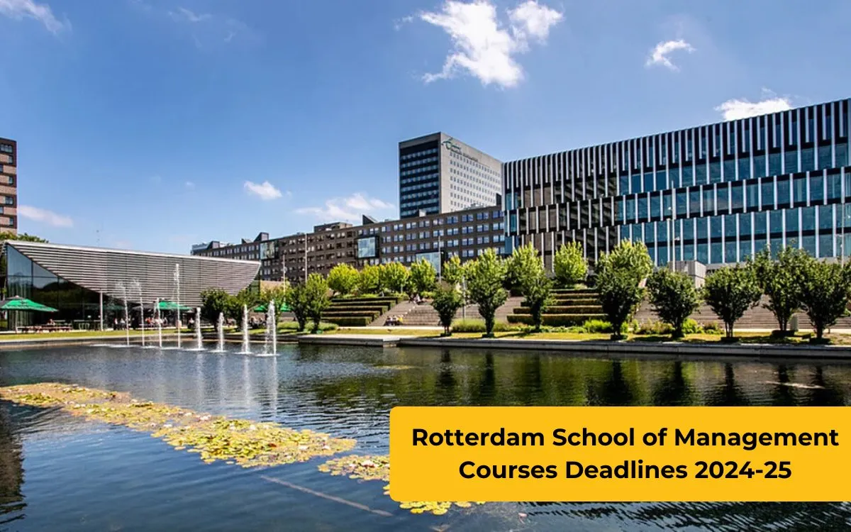 Rotterdam School of Management Courses Deadlines 2024-25