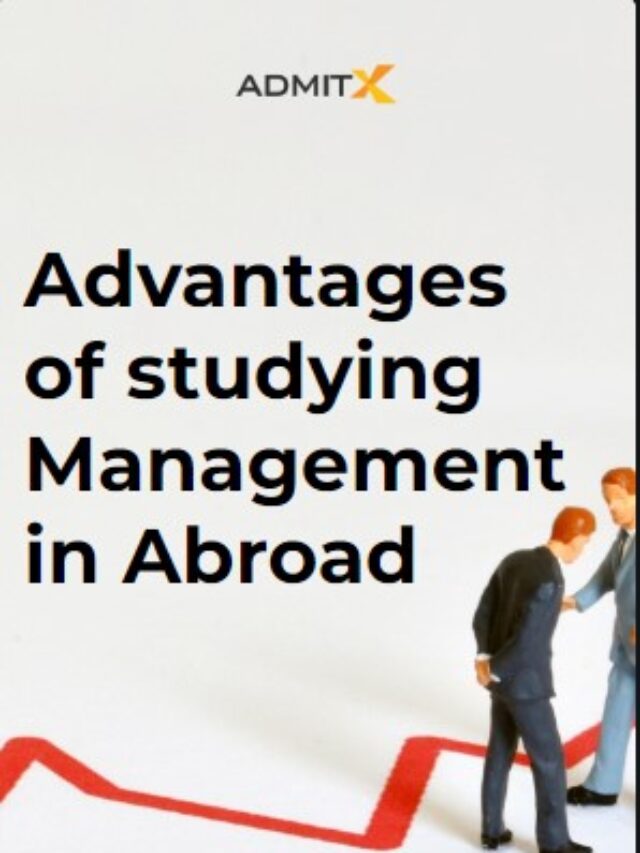Advantages of studying Management in Abroad