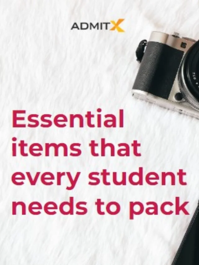 Essential items that every student needs to pack