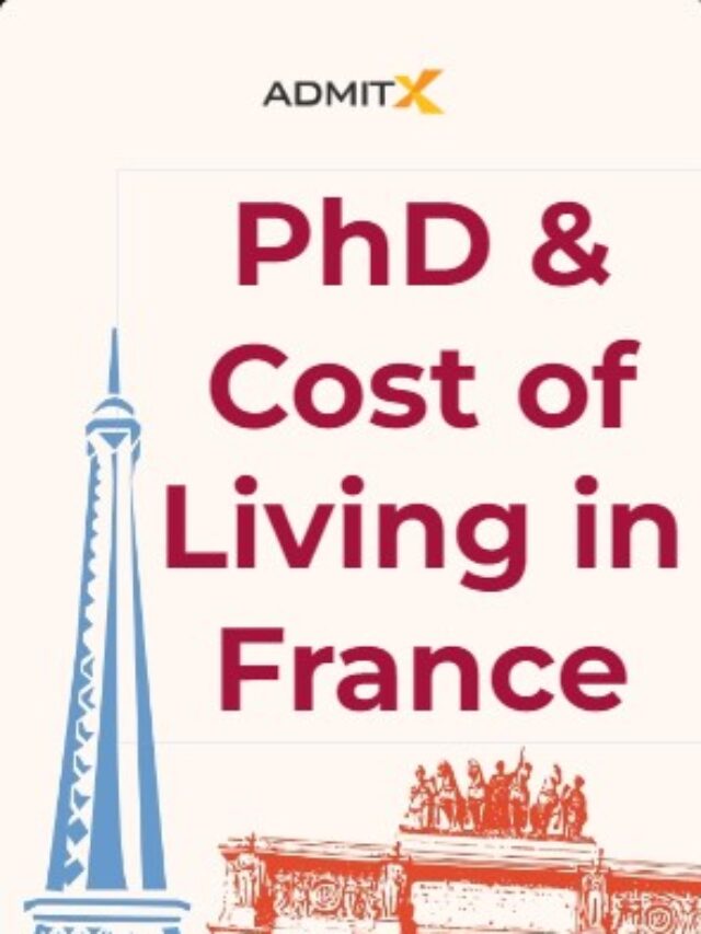 PhD cost of living in France