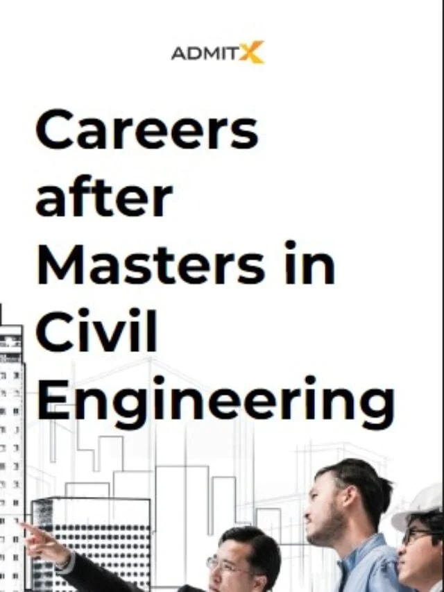 career after master in civil engineering