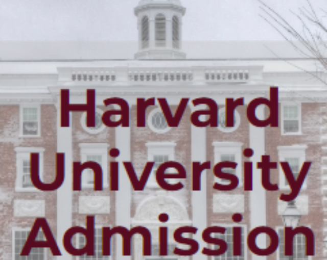 harvard university admission