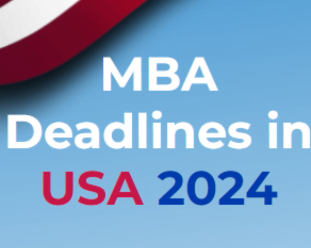 MBA Deadlines