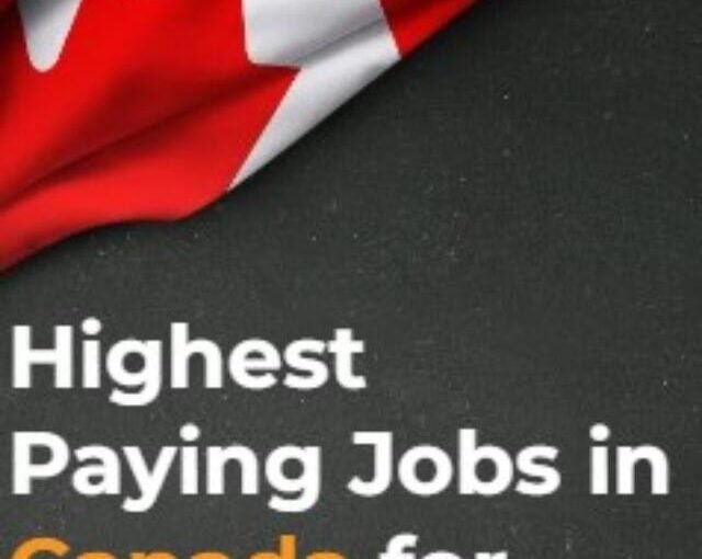 Highest Paid Jobs