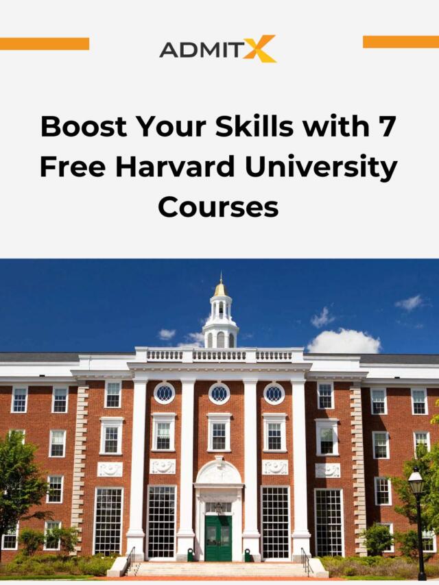 Boost Your Skills with 7 Free Harvard University Courses