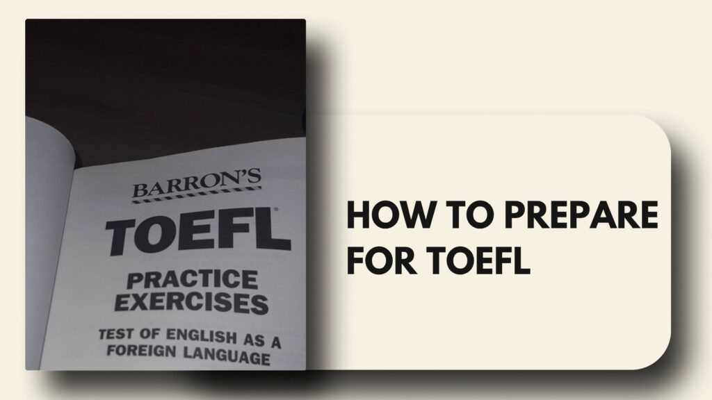 prepare for TOEFL