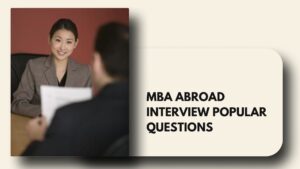MBA abroad Interview