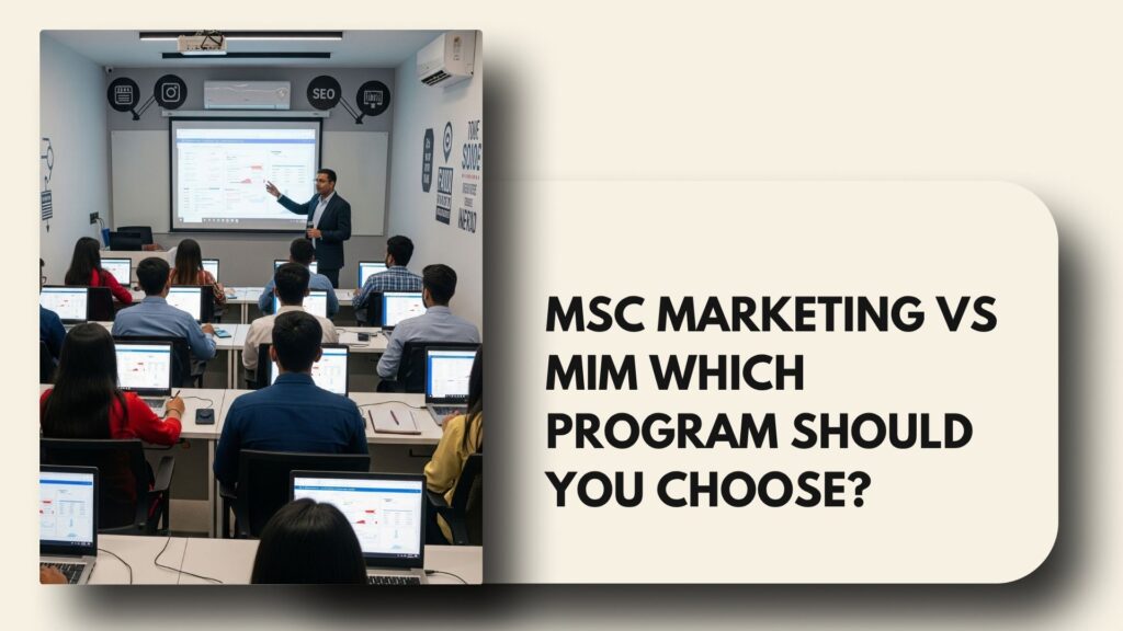 MSc marketing