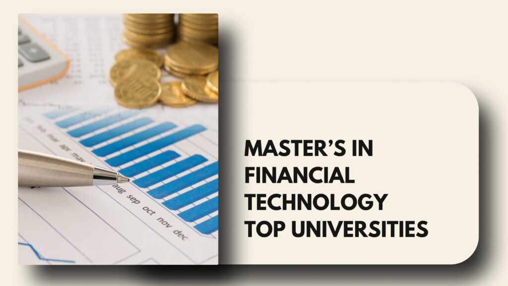 master's in financial technology