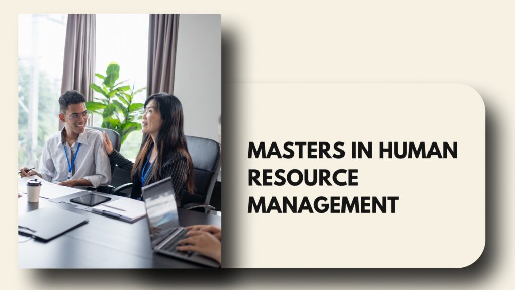 Masters in human resource management