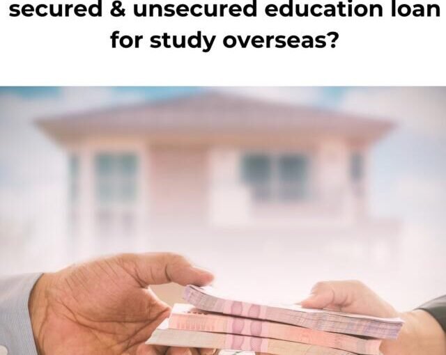 Education loan study abroad