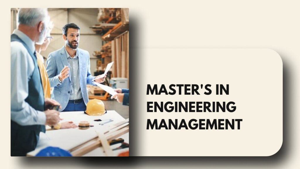 Master's in Engineering Management