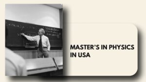Master's in Physics in the USA