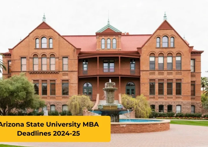 Arizona State University MBA Deadlines