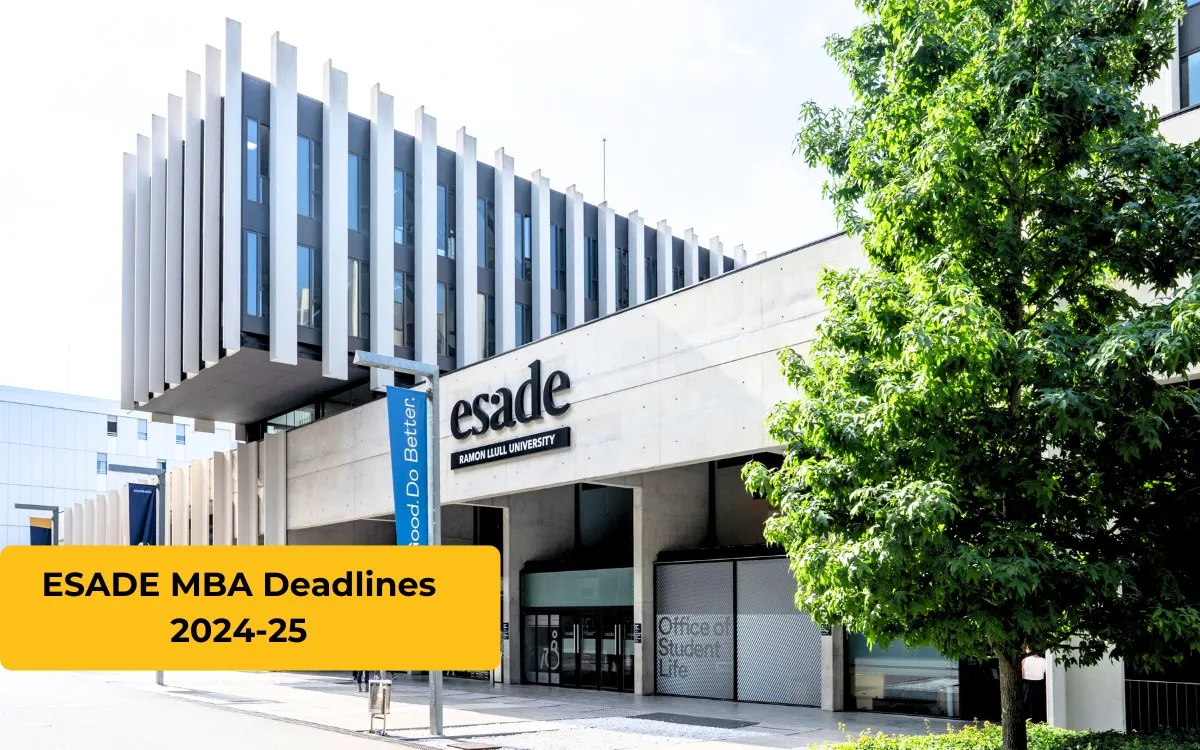 ESADE MBA Deadlines