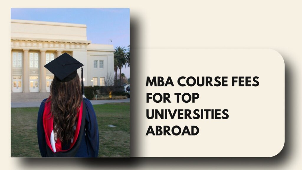 mba course fees