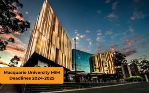 Macquarie University MiM Deadlines