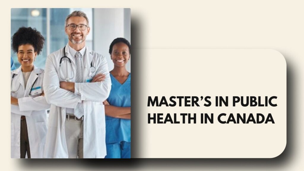 master's in public health in canada
