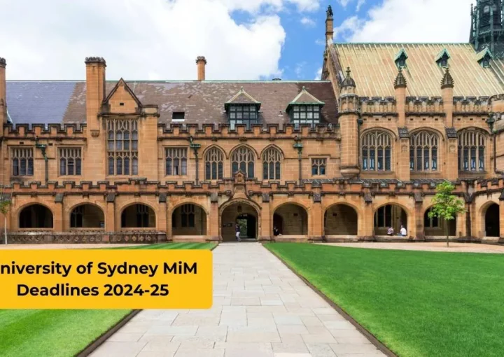 University of Sydney MiM Deadlines