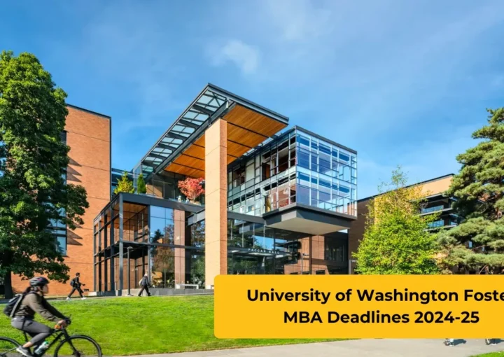 Foster MBA Deadlines