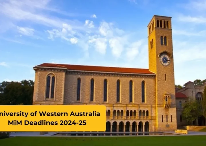 University of Western Australia MiM Deadlines