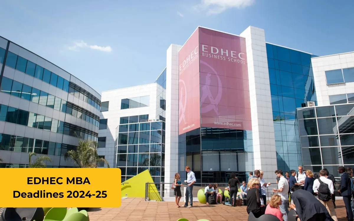 EDHEC MBA Deadlines 2024-25