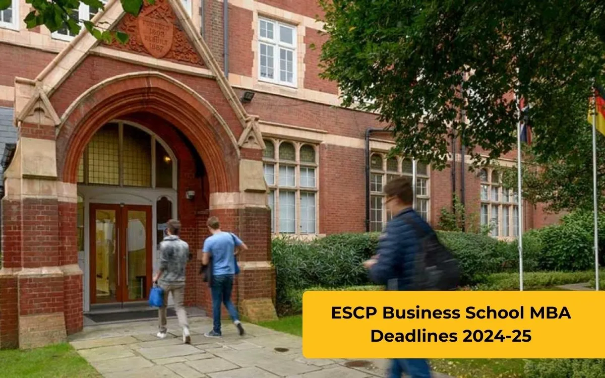 ESCP Business School MBA Deadlines 2024-25