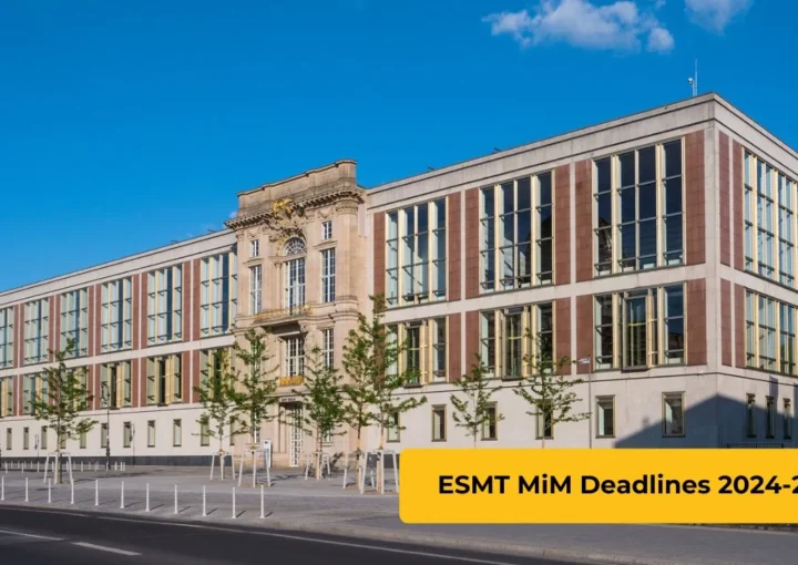 ESMT MiM Deadlines 2024-25