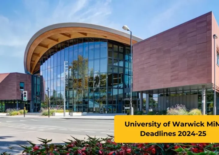 University of Warwick MiM Deadlines 2024-25