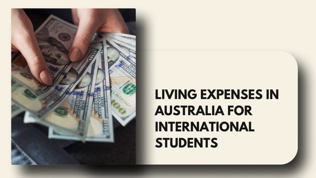 living expenses in Australia for international students