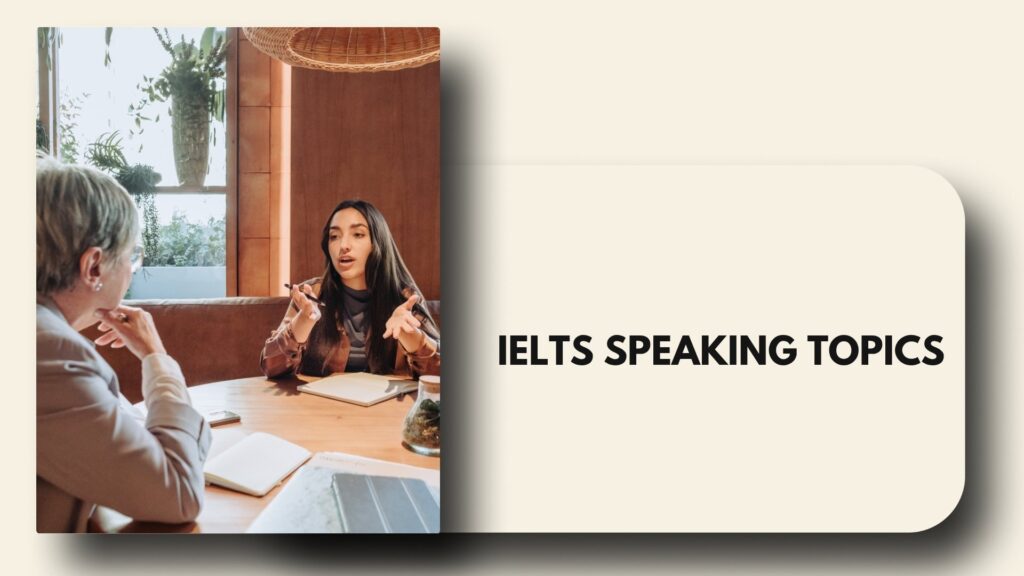 ielts speaking topics