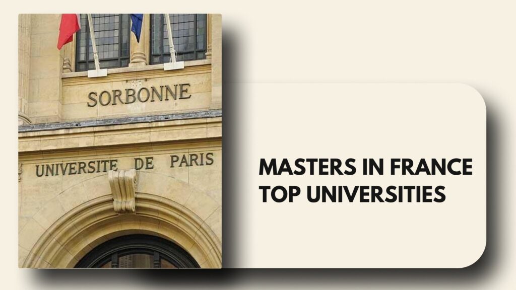 masters in France