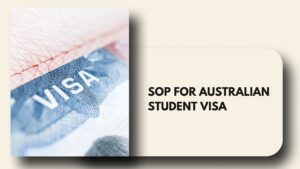 sop for australian student visa