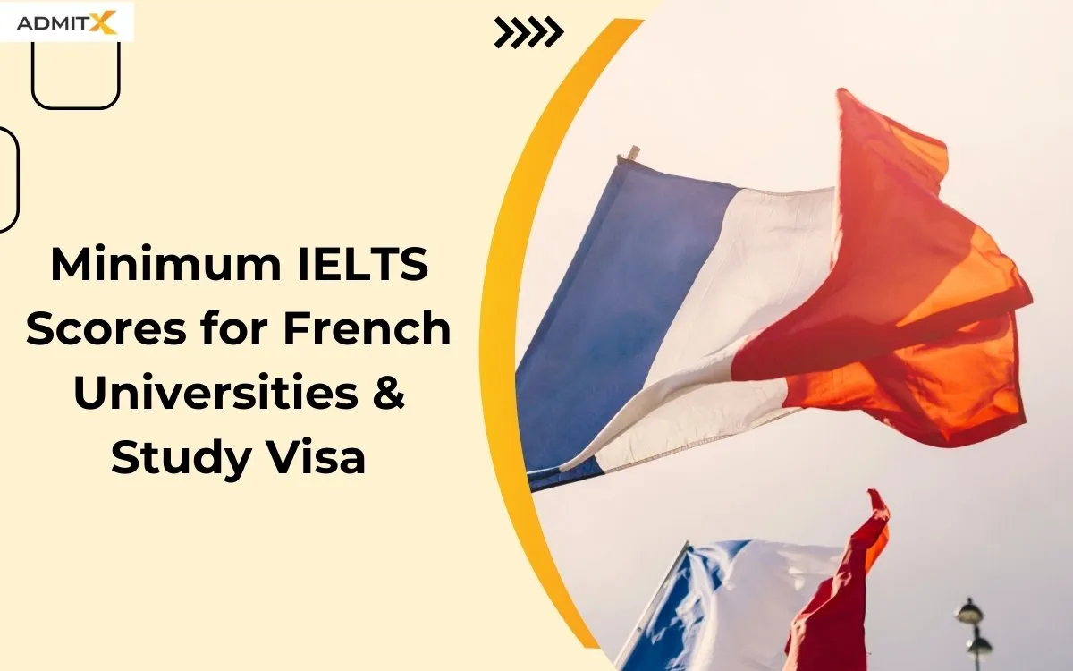 Minimum IELTS Scores for French Universities & Study Visa