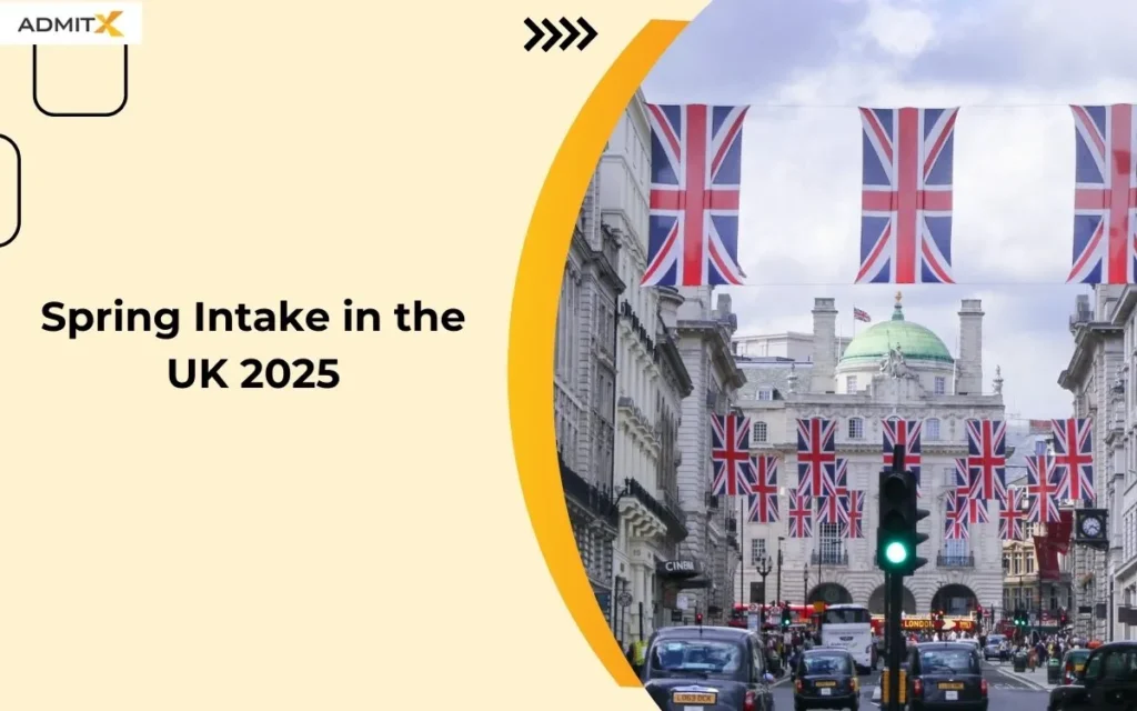 Spring Intake in the UK 2025