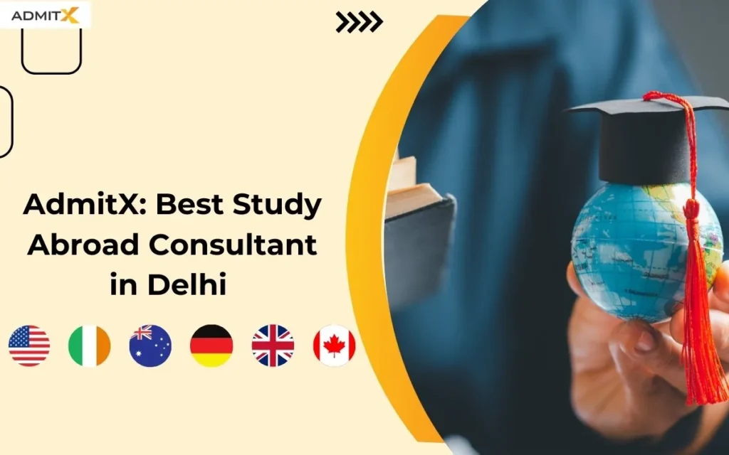 AdmitX Best Study Abroad Consultant in Delhi
