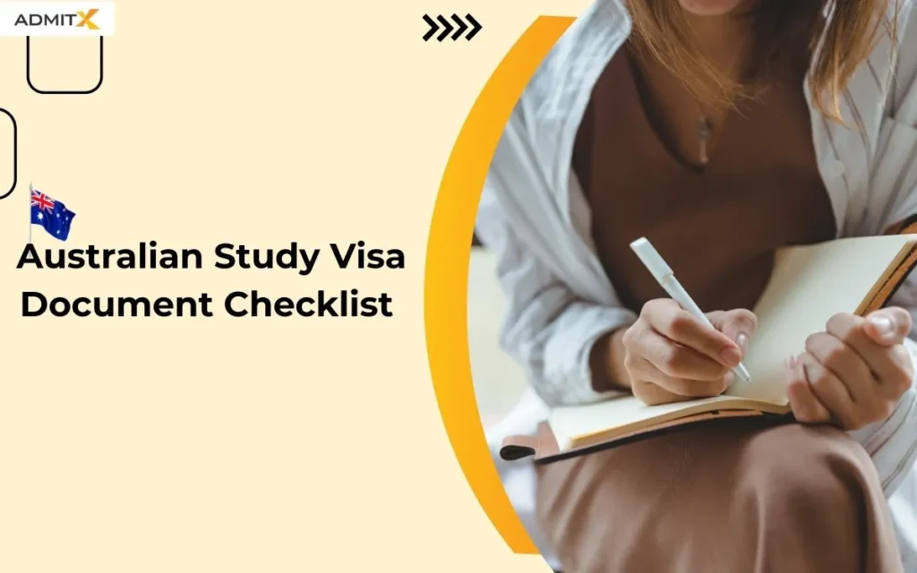 Australian Study Visa Document Checklist