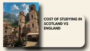 Cost of studying in Scotland vs England