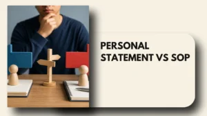 personal statement vs SOP